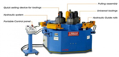 LEMAS LH-6RS Angle Bending Rolls | NE PRECISION EQUIPMENT SALES