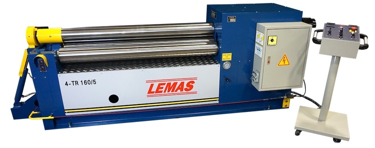 LEMAS 4-TR 200/6 Plate Bending Rolls including Pinch | NE PRECISION EQUIPMENT SALES